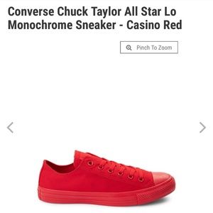 Converse Chuck Taylor All Star Monochrome Red Sneaker